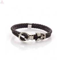 Bulk Custom Fashion Leather Wrap Bracelet For Mens
